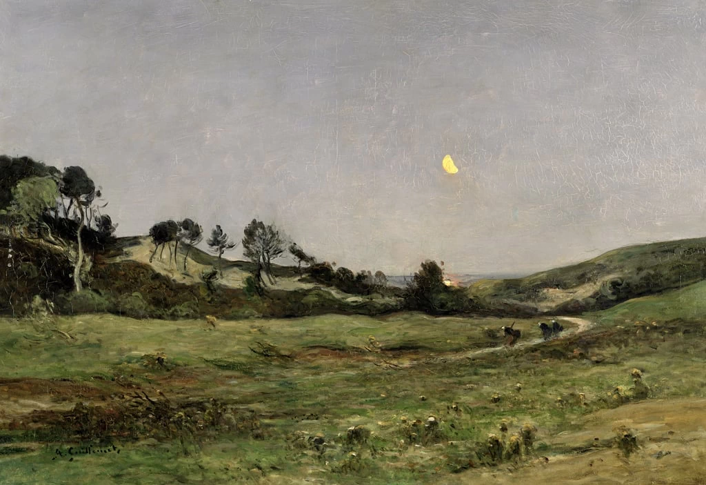 Serata sulle dune di Equihen - Musee d'Orsay, Parigi